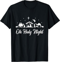Nativity Scene Funny Gift Unisex T-Shirt
