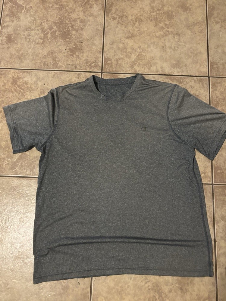 Champion T425 Men Crew Neck Short Sleeves T-Shirt Lg