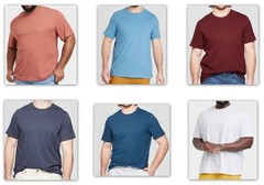 Short Sleeve Crewneck T-Shirts Big & Tall Goodfellow & Co choice of Size/Color