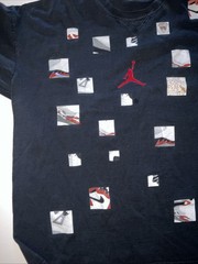 Air Jordan 21 Black T-Shirt Basketball Print size XXXL 3x Brand