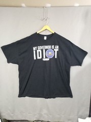 Triggered Freedom Apparel Co., “My Governor Is An Idiot”(PA) 5XL Graphic Tee…