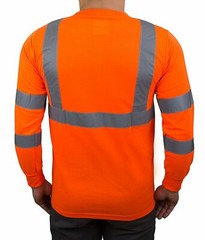 Hi Vis T Shirt Class 3 Reflective Safety Long Sleeve HIGH VISIBILITY-L9091/92