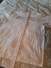 Vintage Anne Murray T-shirt Large Concert What A Wonderful World 2001 Shirt Tee