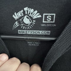 Mike Tyson Iron Mike Collection Graphic T Shirt Mens Size Small Black Boxing