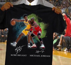 Kobe Bryant Short Sleeve Black Men All Size T-shirt NG3190