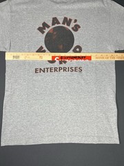 2007 Supreme RIP James Brown Man’s World Enterprises T-Shirt Gray Large Tee 07 L