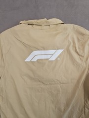 Formula 1 x PacSun Eco Team Zip Up Shirt Tan Size Large SOLD OUT
