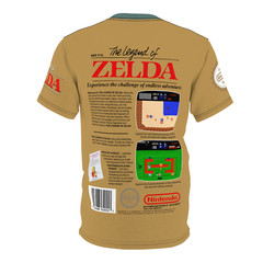 The Legend of Zelda 1986 NES Retro Vintage Nintendo Video Game Cover T-Shirt