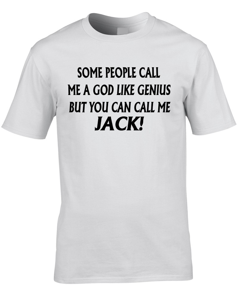 Jack T-Shirt Funny Boys Mens Personalise Any Name Gift Present Boys 80th 30th