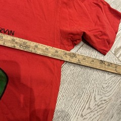 Vintage Marvin The Martian Shirt Mens Medium Red 1993