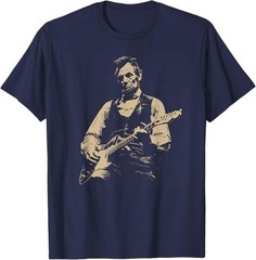 Abraham Lincoln Abe Lincoln Playing Guitar Retro Vintage T-Shirt