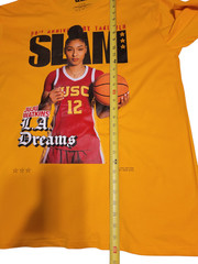 SLAM Magazine JuJu Watkins 30th Anniversary Takeover T-Shirt Gold XL USC Basketb