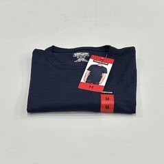 Kirkland Signature Men’s Pima Cotton Slub Tee, SIZE M COLOR BLUE