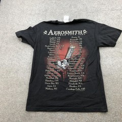 Vintage Aerosmith Shirt Mens Medium Black Honkin On Bobo Tour 2004 Graphic