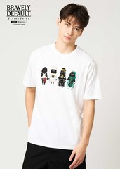 [Graniph]Bravely Default / Octopath Traveler Brave Shadow | White T-Shirt SS-XXL