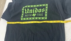 Feels So Good Unidos Austin T Shirt Black Green Size Medium