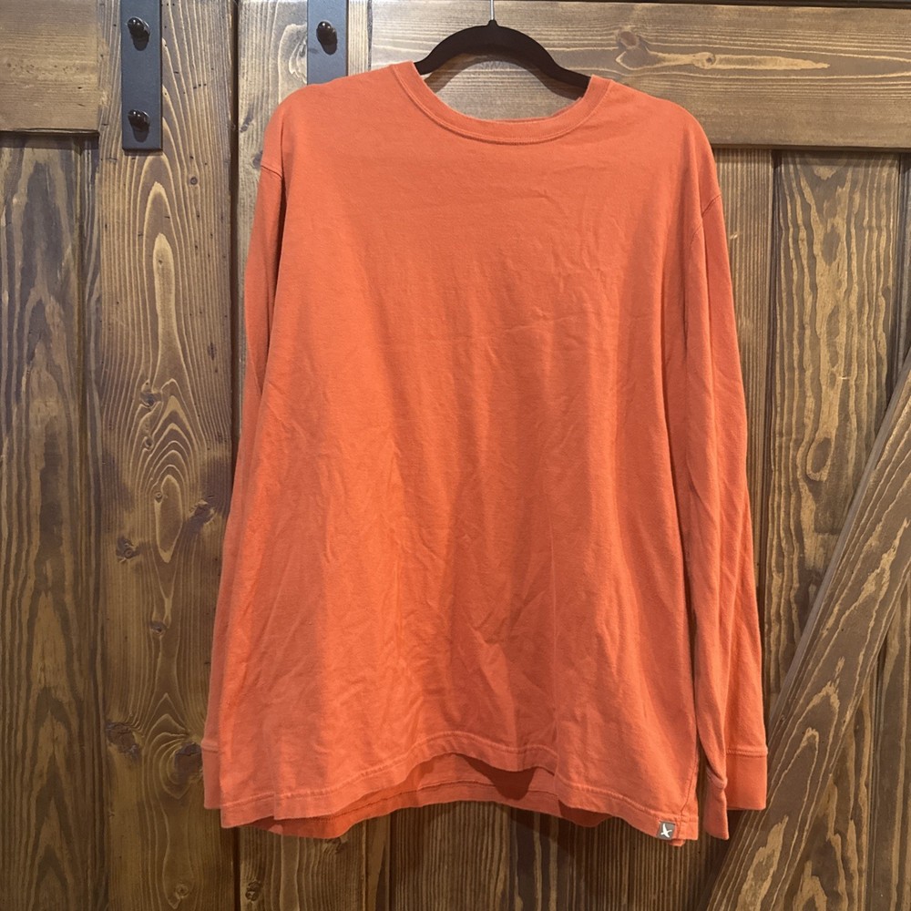 Eddie Bauer T-Shirt Men’s Rust TXL Cotton Polyester Rayon Crew Neck