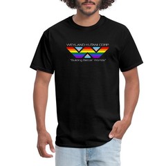 Weyland Yutani Corp Logo Gay Pride Men’s T-Shirt