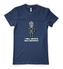IG-11 I Will Initiate Self Destruct Mando Personalised Unisex Adult T Shirt