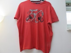 PIERRE CARDIN MANS RED 50 BIRTHDAY 100% COTTON JERSEY T.SHIRT TOP CHEST 40 – 42″