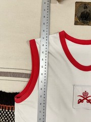 British Army Ringer T-Shirt S Vest Sleeveless Vintage Physical Training Instruct