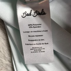 Bad Birdie T Shirt Mens S Botanicals “Take a Whiff” Golf Tee Floral Print SAND