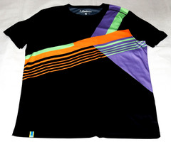 Chubbies The Weekend Has Arrived Men’s Short Sleeve Geometric T Shirt Size Large