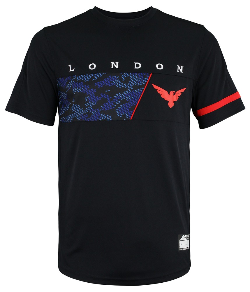 Outerstuff Call of Duty League Mens London Royal Ravens Short Sleeve Away Jersey