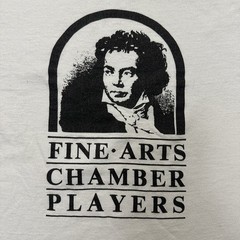 Vintage Mozart Fine Arts Chamber Players Shirt Sz L Classical Music