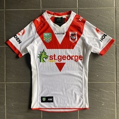 Rugby League Player Issue Jersey Spare St George Dragons NRL U20s Grip Size L