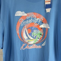 Beach Boys Nautica Shirt Mens 3XL Blue Short Sleeve Crewneck Outdoor NEW