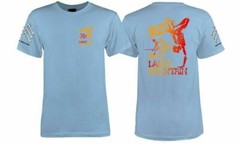 Powell Peralta BONES BRIGADE Lance Mountain FUTURE PRIMITIVE T Shirt LIGHT BLUE