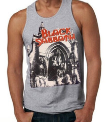 Black Sabbath Vintage Rock Band Black Tank Top (Various Colors)