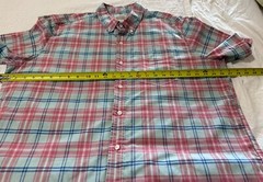 Man’s L.L.Bean Comfort Stretch Oxford Short Sleeve Slightly Fitted Plaid
