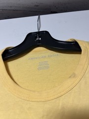 Vintage American Eagle Yellow Tee Shirt Men’s S Graphic 100% Cotton