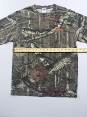 Mossy Oak Shirt Mens Medium Camo Long Sleeve Tee Break-Up Infinity Hunting