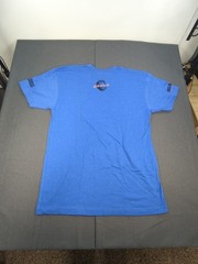 Oscar Mike Apparel Golf Charity Event T-shirt Blue Men’s Large Short Sleeve NWT