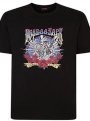 NEW IN ESPIONAGE BLACK VOODOO ROCK TEE SHIRT T380 2XL3XL 4XL5XL6XL7XL8XL