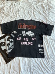 Civil Regime x Misfits Die Die My Darling T-Shirt size small oversized