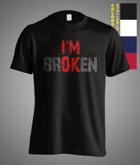 Mental Health Awareness I’m not OK I’m Broken Invisible Illness Unisex T-Shirt