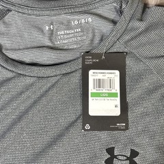 Under Armour 1326413 Men’s UA Tech 2.0 Training T-Shirt, Academy/Steel, Medium