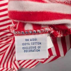 Polo Ralph Lauren T-Shirt Mens XL Red White Striped Pocket Short Sleeve Cotton