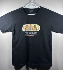 Taiwan Aborigines Graphic T-Shirt Black Large Tourist Souvenir Art Tee Vintage
