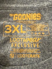 The Goonies Never Say Die T-Shirt Size 3XL Loot Crate Exclusive Shirt