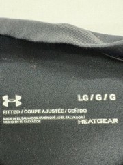 Under Armour Boys Charcoal Heatgear Camo T-Shirt Big Kid Size LG/MD/G
