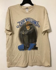 Don Williams The Gentle Giant Country Music Singer Double Sided T Shirt Size XL