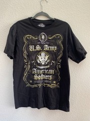 U.S. Army 7.62 Design American Soldiers Military USA Black T-Shirt Men’s Medium