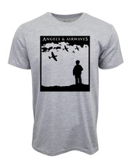 ANGELS AND AIRWAVES GRAY Cotton T Shirt Full Size S-5XL