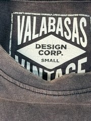 Valabasas Almost Alive World Tour T Shirt Mens Small Gray Graphic Skull