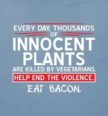 Every Day, Thousands Of Innocent Plants Are Killed By Vegetarians. Help End T…